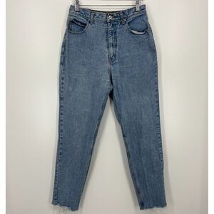 Anchor Blue Jeans Women's 11 Blue Vintage 90's Relaxed‎ Fit Mom Style High Rise
